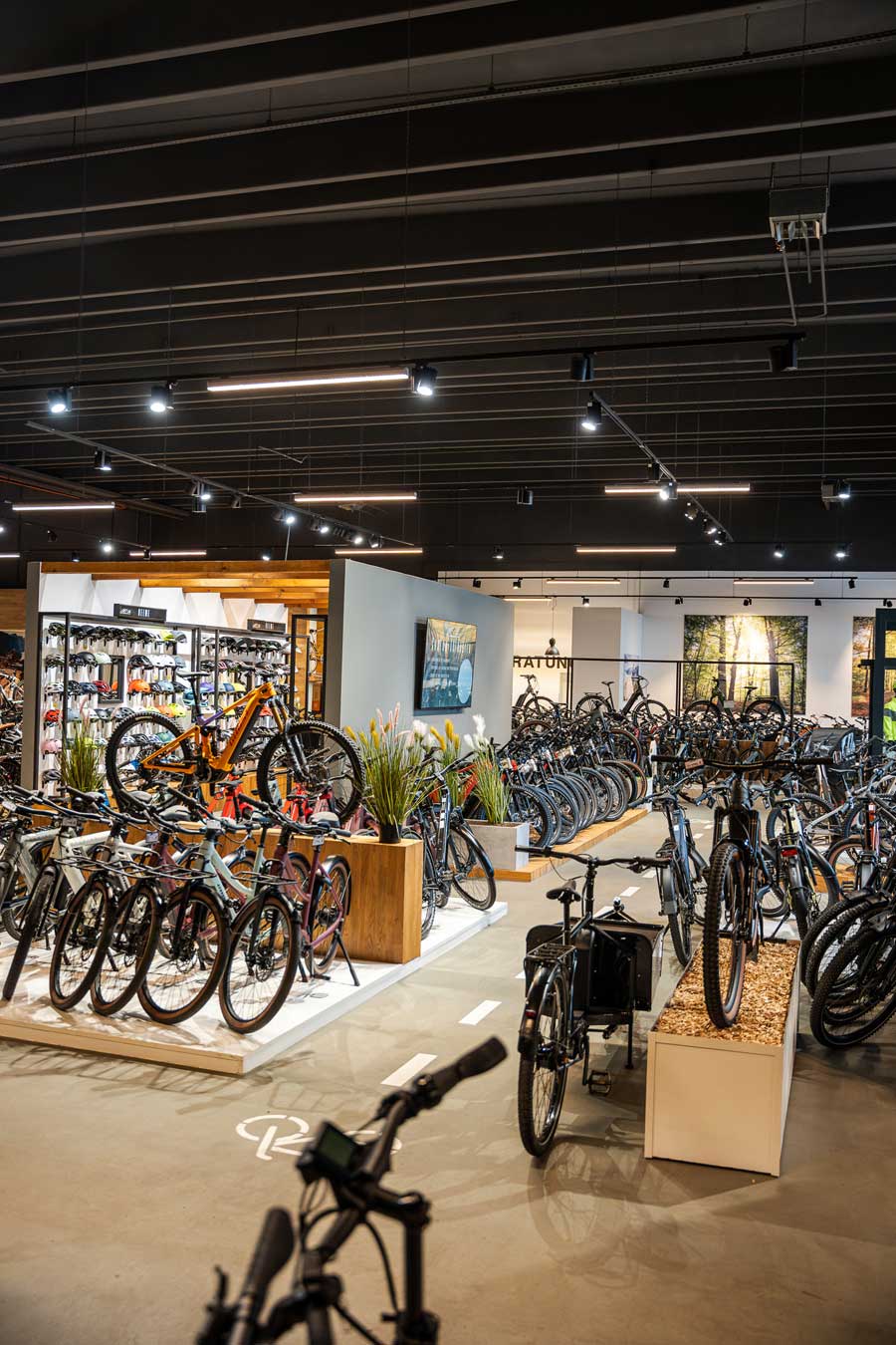 Platzhalterbild: Innenansicht der Fahrrad-Station Filiale